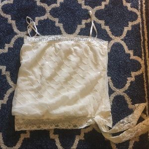 Vintage White Forever 21 Lace Camisole✨